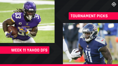 Yahoo DFS Week 11 Picks: NFL DFS roster tips for daily fantasy football GPP tournaments