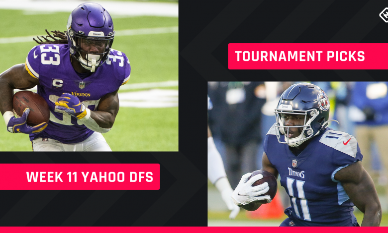 Yahoo DFS Week 11 Picks: NFL DFS roster tips for daily fantasy football GPP tournaments