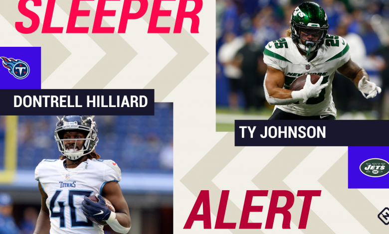 Week 12 Dream Sleepers: Dontrell Hilliard, Ty Johnson among players with favorable combinations