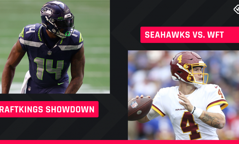 Monday Night Football Draft Picks: NFL DFS Squad Tips for the Seahawks-Washington Showdown Week 12
