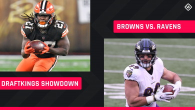 Sunday Night Football Draft Picks: NFL DFS Squad Tips for the Week 12 Browns-Ravens Showdown Tournaments