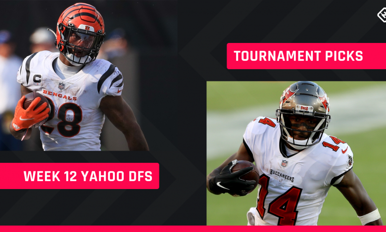 Yahoo DFS Picks Week 12: NFL DFS roster tips for daily fantasy football GPP tournaments