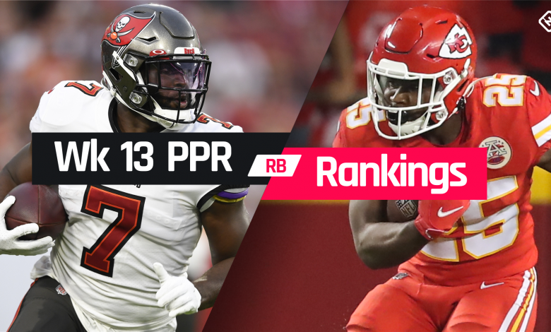 RB PPR Fantasy Leaderboard Week 13: Who to start, where to sit to run again in fantasy football