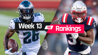Fantasy RB Leaderboard Week 13: Who to start, where to sit to run back in fantasy football