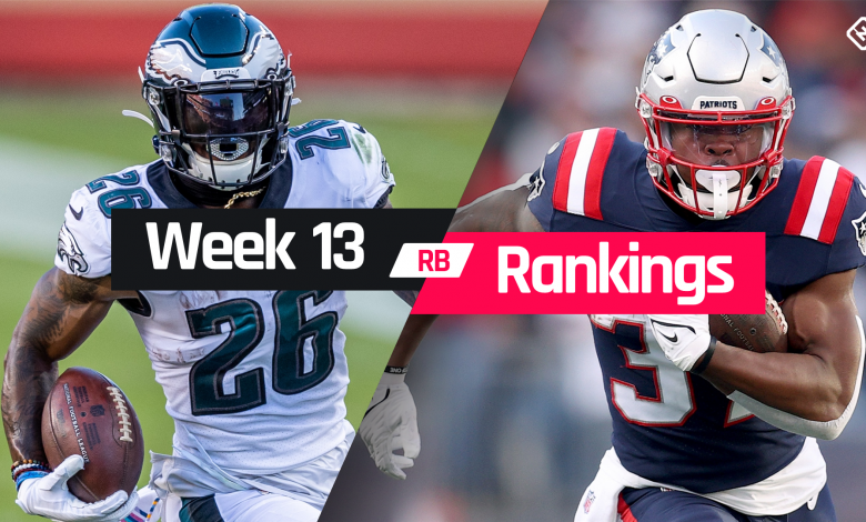 Fantasy RB Leaderboard Week 13: Who to start, where to sit to run back in fantasy football