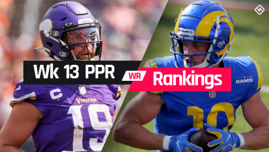 Fantasy WR PPR Leaderboard Week 13: Who Started, Sitting In Front Of The Wide Lens In Fantasy Football