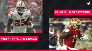 NFL Week 11's Best DFS Stacks: Squad Picks for DraftKings, FanDuel Tournaments, Daily Cash Fantasy Football Games