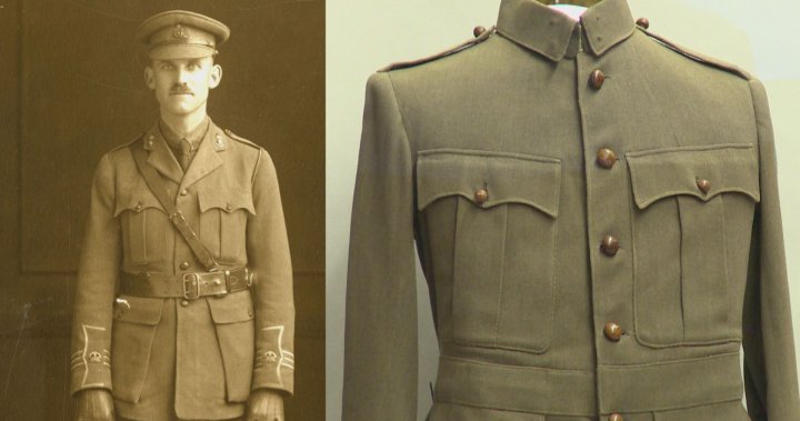 First World War uniform donated to Lethbridge museum after it was found in theatre basement - Lethbridge