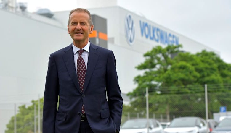 Herbert Diess continues work, will steer VW into its electric future
