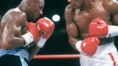 Decades Later: A New Review of Hagler-Leonard.  Did the guy on the right really win?