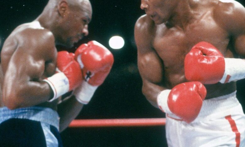 Decades Later: A New Review of Hagler-Leonard.  Did the guy on the right really win?