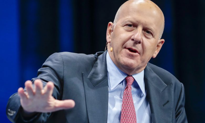 Goldman Sachs CEO David Solomon says he expects lower returns on equities over the next few years