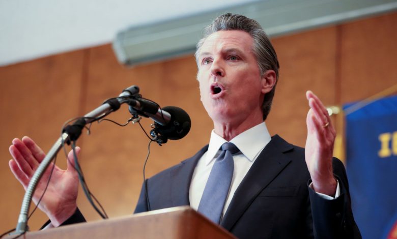 California governor pushes for gun law modeled on Texas abortion ban