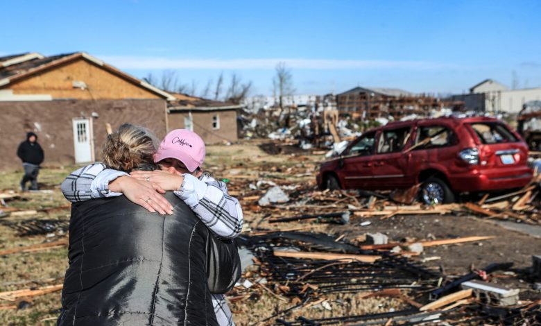 Biden says his administration will do 'whatever it takes' to help states reeling from tornadoes