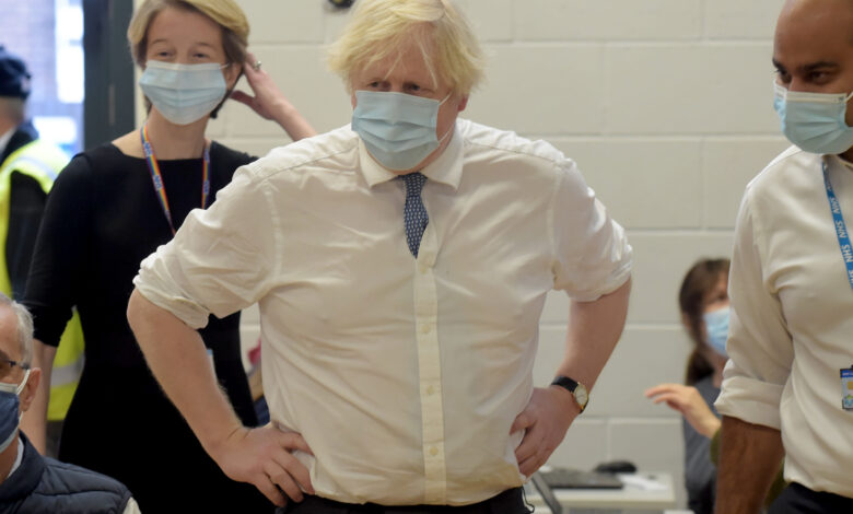 UK Prime Minister Boris Johnson to review the latest omicron data