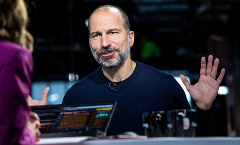 Uber shares soar after CEO says company just had 'best week ever'