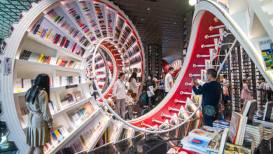 China's bookstore boom is fueled by visual appeal, social media traffic