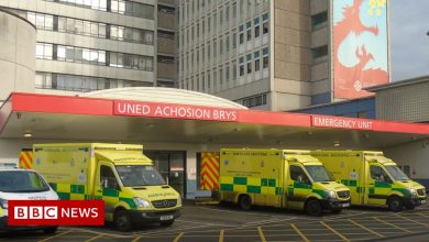 Covid: Avoiding A&E warning at University Hospital of Wales