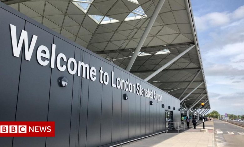 Terrorist arrested at London Stansted airport