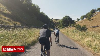Cyclist dies on country road in England
