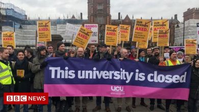 College strike: QUB and Ulster University staff begin to march