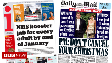 The Papers: New Boost Target and 'don't cancel Christmas'