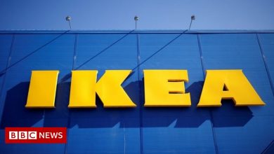 Ikea customers and employees sleep in the store after a snowstorm