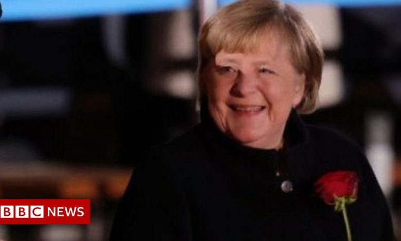 Germany: Angela Merkel's military farewell features a punk singer's hit
