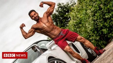 Bodybuilder Reza Rezamand returns after a ladybug bite causes sepsis
