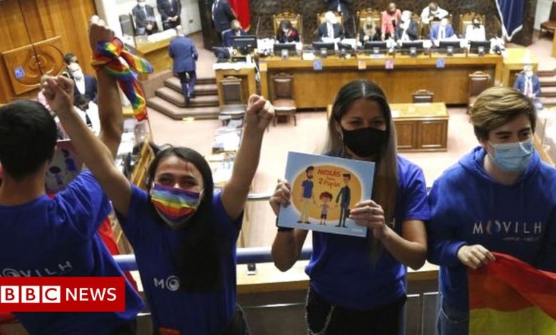 Same-sex marriage in Chile: Law overwhelmingly approved by parliament