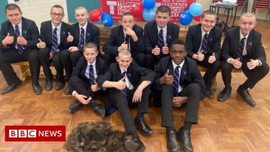 Chesterfield boys shave their heads to support friend with cancer