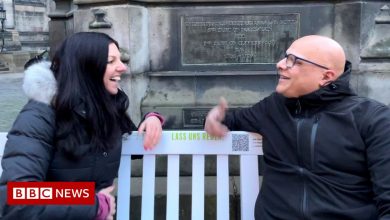 Strangers Share Stories on Edinburgh's Listening Benches