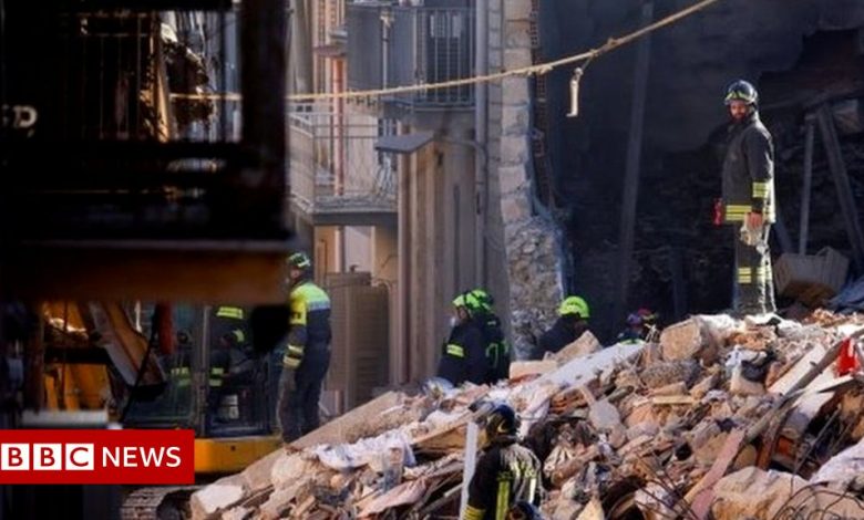 Italy: Seven dead as rescuers find bodies in explosion in Sicily