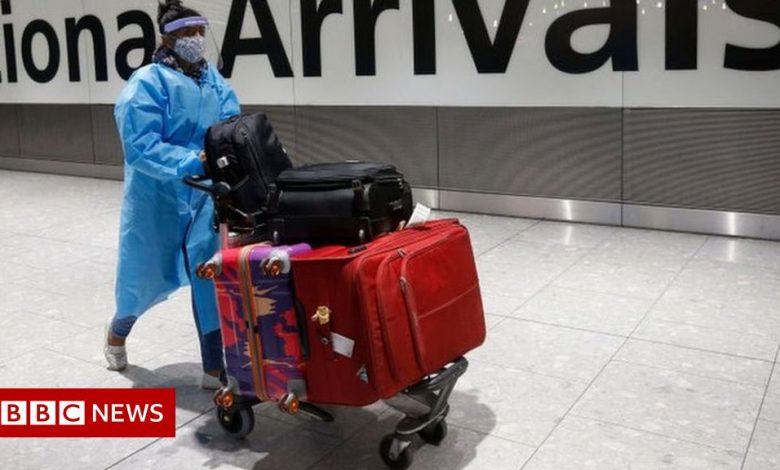UK plans to remove all 11 countries from red list