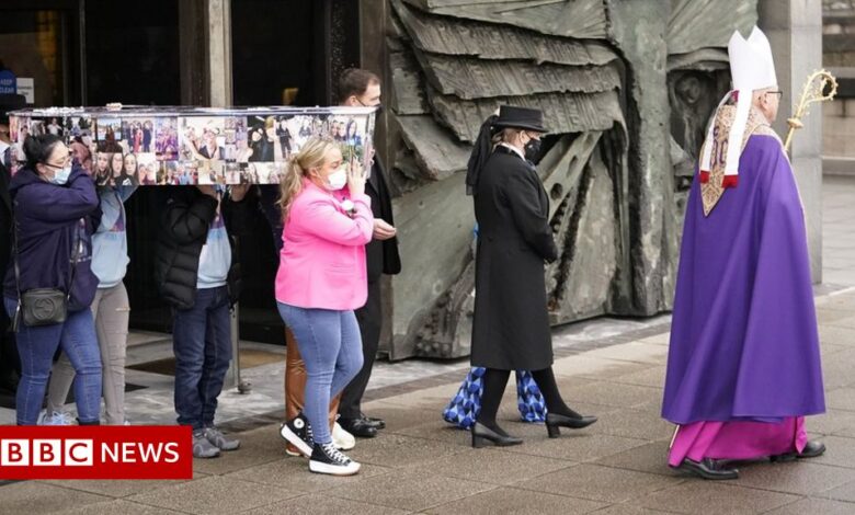 Ava White: Funeral held for student stabbed in Liverpool