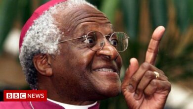 Desmond Tutu: South African anti-apartheid hero dies aged 90