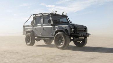 This Land Rover Defender is powered by Corvette and you can win it