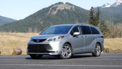Review Toyota Sienna 2022 |  36 mpg is a huge advantage