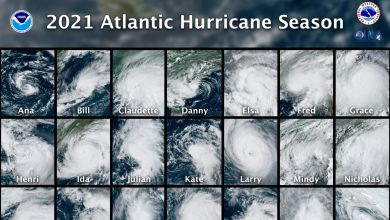 The 2021 Atlantic hurricane season is the third most active ever, with 21 named storms: NPR