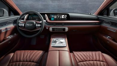 The new Genesis G90 interior is bold, colorful and full of decadence