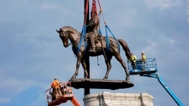Virginia begins process of removing Robert E. Lee's pedestal in Richmond, governor says
