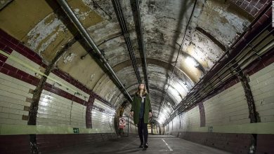 Descending: Inside Churchill's secret underground subway tunnels