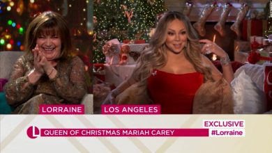 Mariah Carey says she needs 'six grown men' to bring her Christmas dress