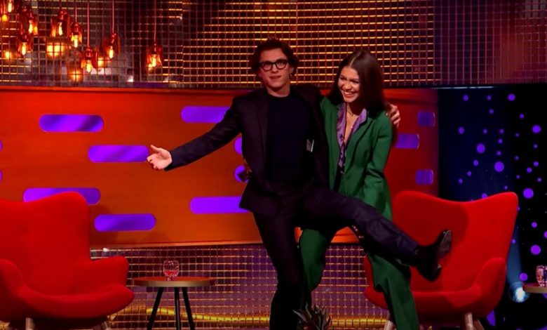 Tom Holland and Zendaya Joke While Doing 'Spider-Man' Stunts With Their Height Difference