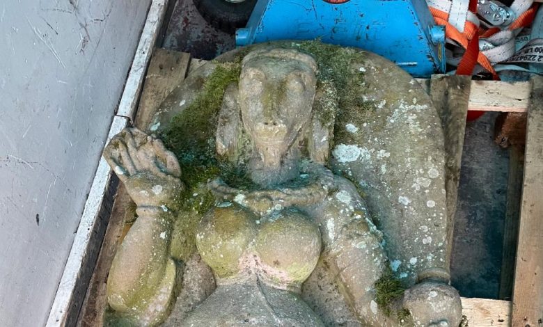 Statue of goddess yogini stolen from India, once sold at Sotheby's, will be returned