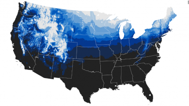 How has your odds of a white Christmas changed?