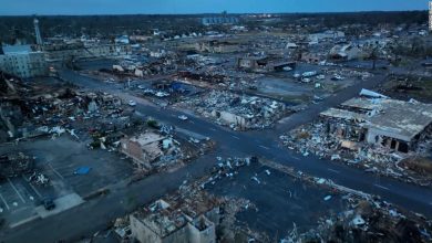 Tornado devastation captured by incredible drone video