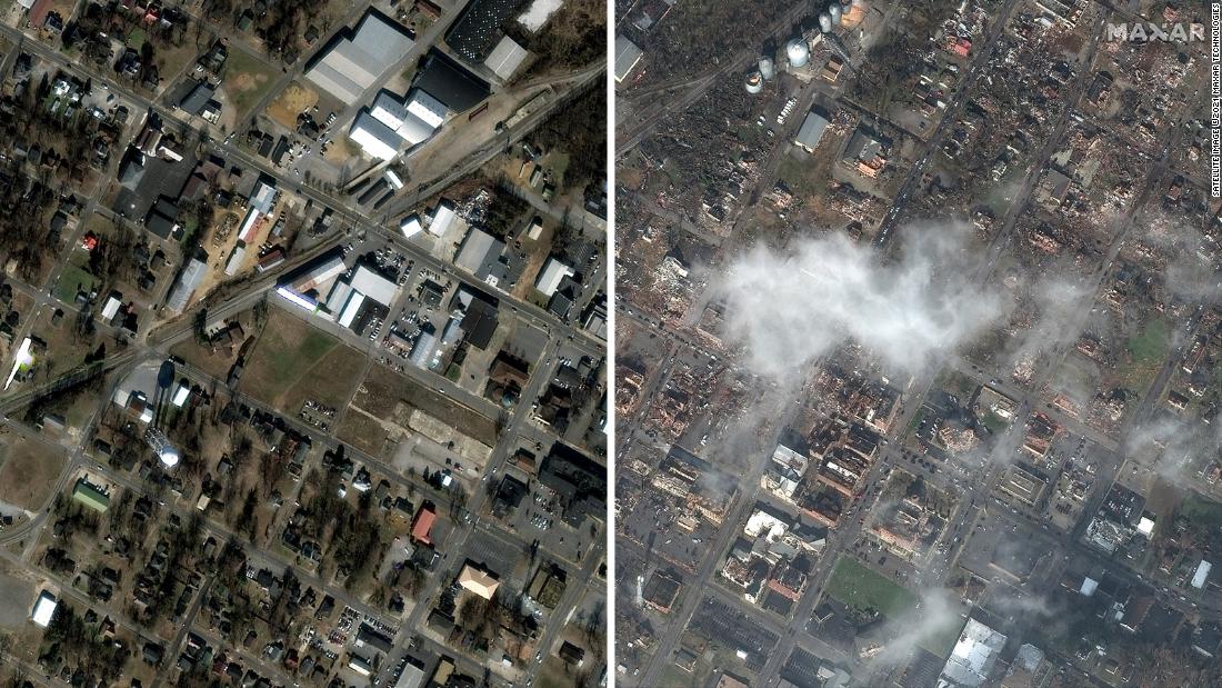 Before And After Pictures Show The Devastating Scale Of The Tornado News G