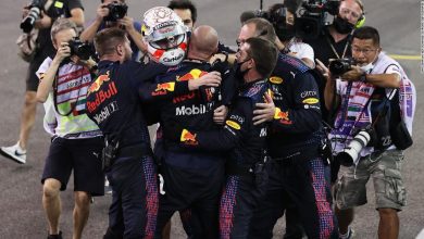 Max Verstappen wins first F1 world championship after dramatic end of Abu Dhabi Grand Prix