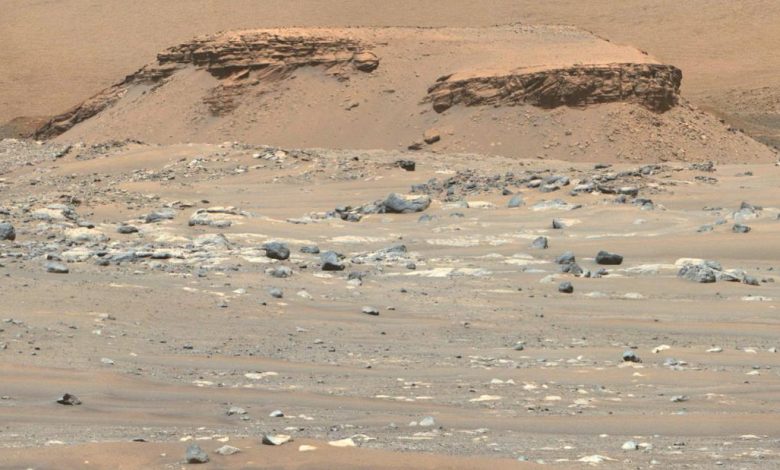 Persevering rover discovers 'completely unexpected' volcano on Mars
